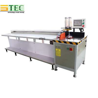 Automatic zebra/roller/vertical blinds  aluminum profile cutting saw